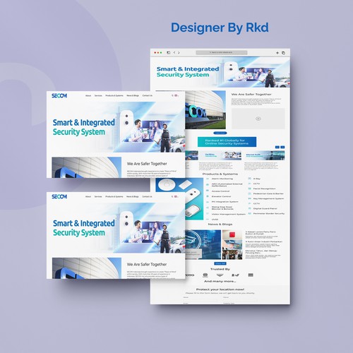 SECOM Homepage Redesign