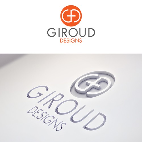 Help Giroud  with a new logo and business card