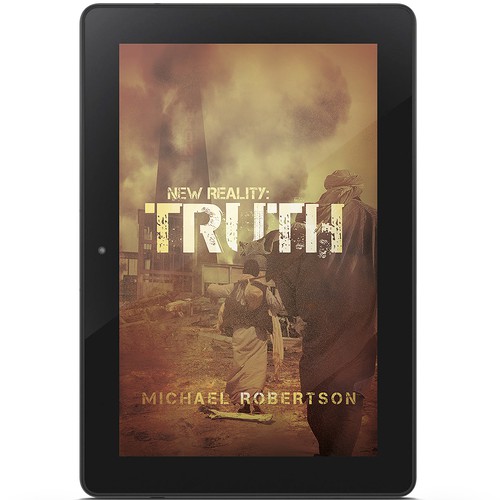 TRUTH: Book Cover for Sci-fi Post-Apocalyptic Thriller