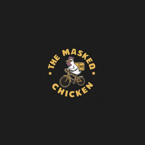 The Masked Chicken Logo