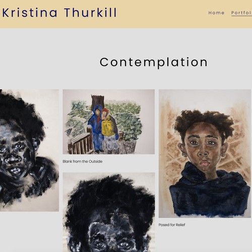 New artist website