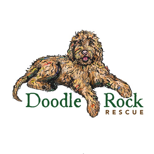 Doodle Rock Rescue Logo