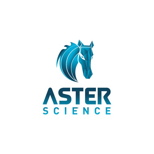 Powerful Horse Logo For Aster Science