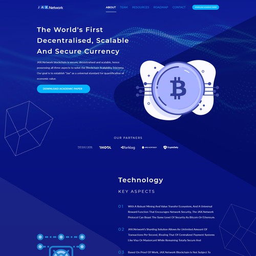 Crypto Currency Website