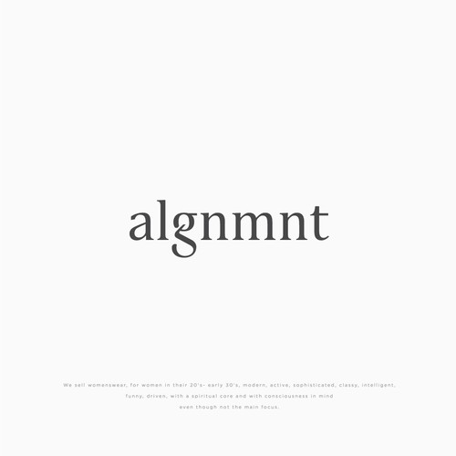 Logo Concept for Algnmnt