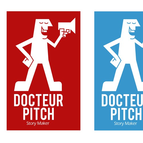 Design a logo for a Communication Coach and Powerpoint Producer -Docteur Pitch