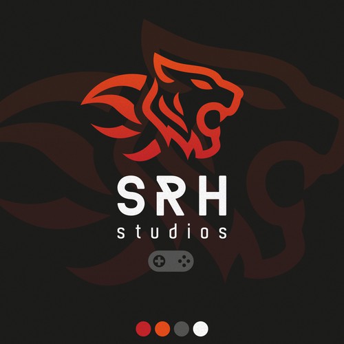 Logo for a gaming company