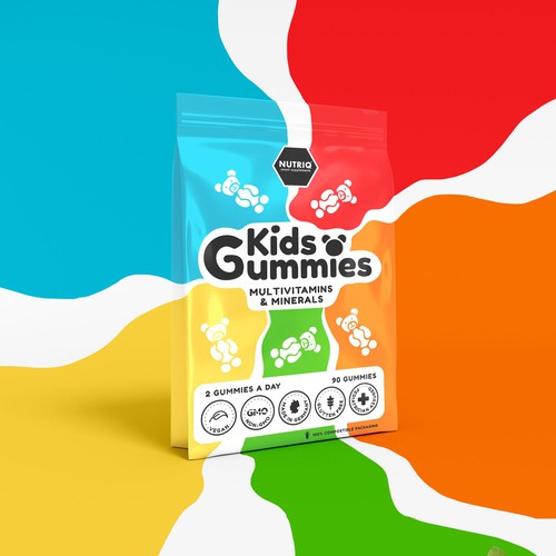 Playful Kids Gummies packaging