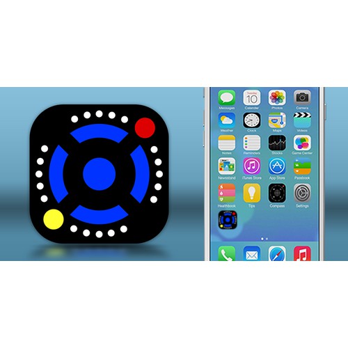 App icon for a "consume the dots" mobile game