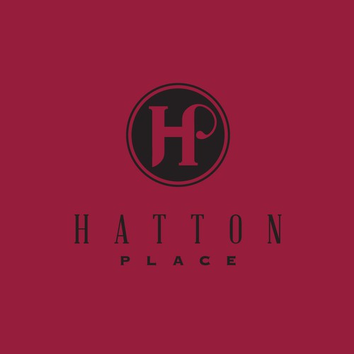 Luxurious logo for a housing development.