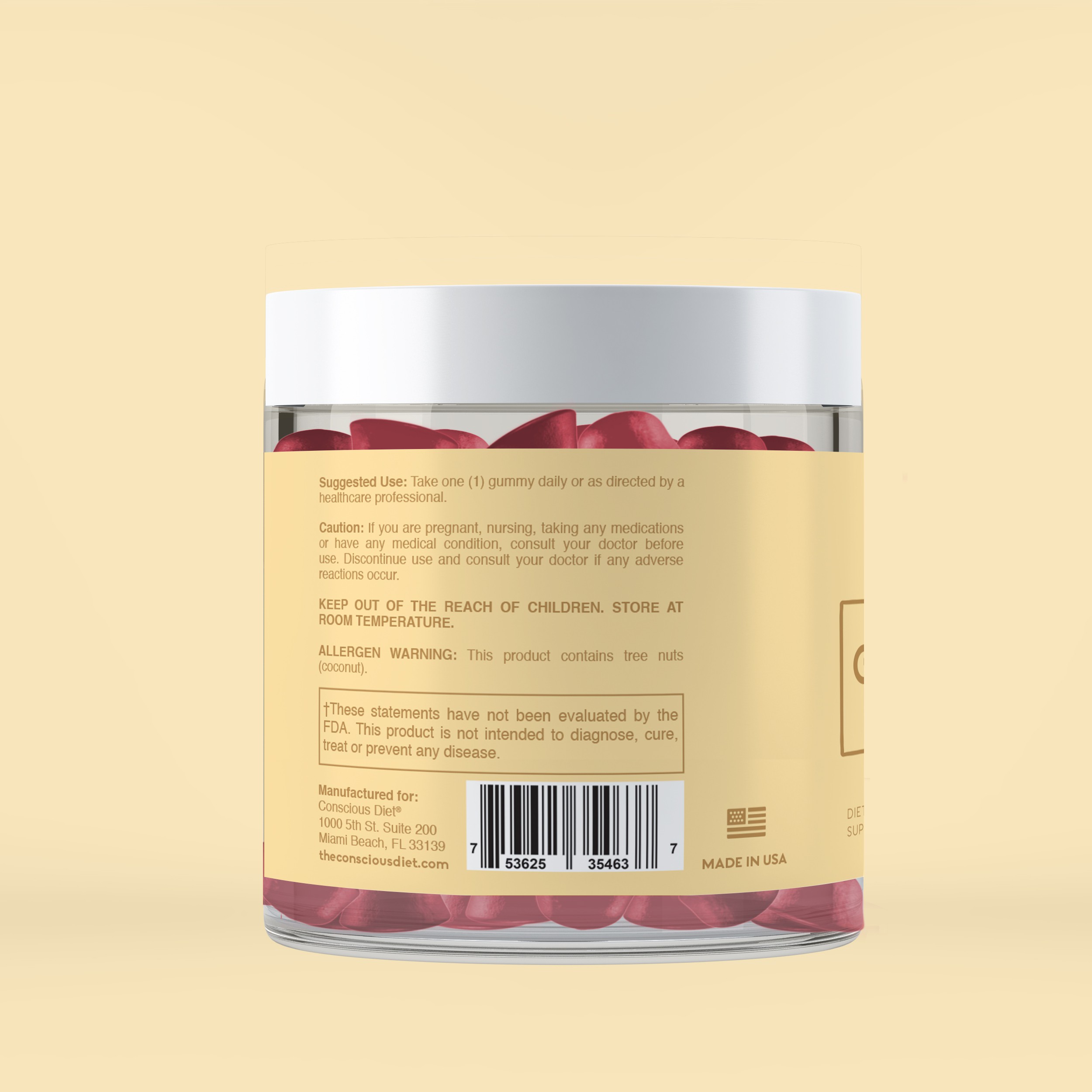 UPC codes + distributed by + mockup