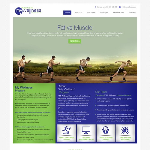 My Wellness - Wellness Website