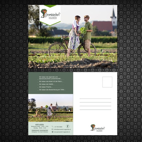 Post Card for Gemiisehof Family Organic Farm