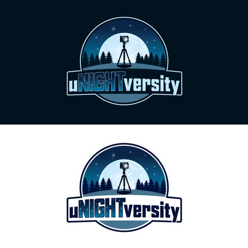 A stellar logo for our Night Photography University
