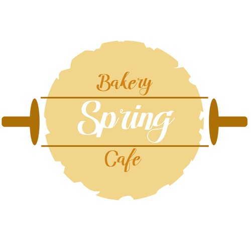 Spring Bakery Cafe with dough (White)