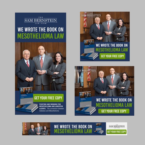 Display Ads for Mesothelioma Book