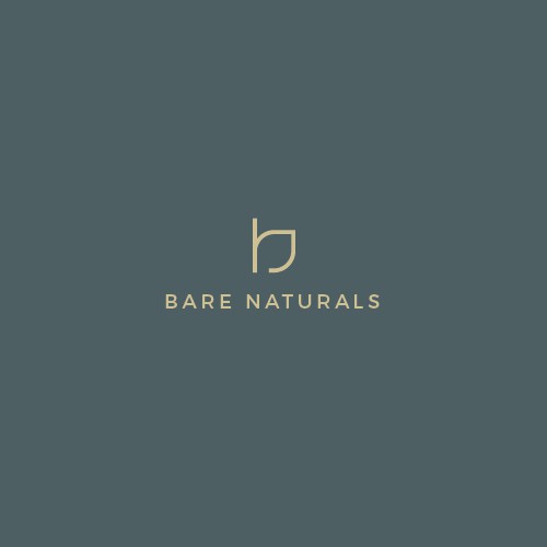 Minimalist leaf logo