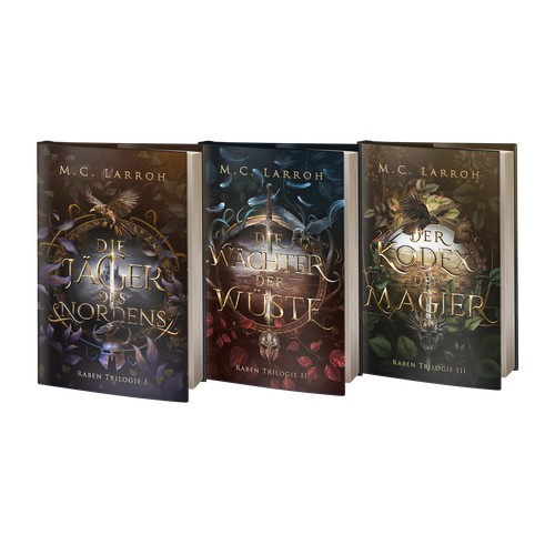 Book Cover -Der Kodex der Magier: Raben Trilogie