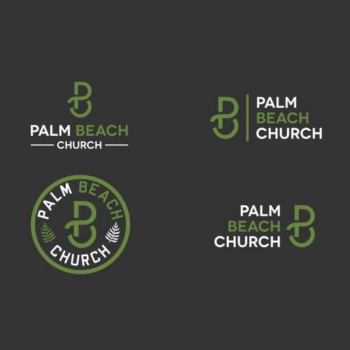 Palm Beach Church Logo Design