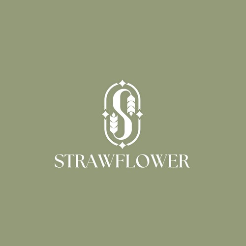 Logo Concept for StrawFlower