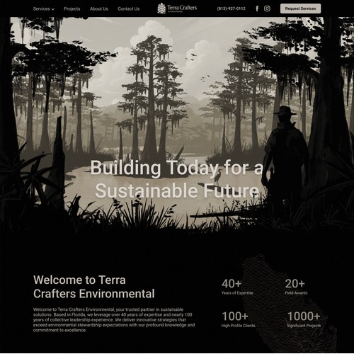 Website Design for Terra Crafters Environmental