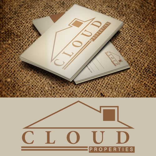 Cloud Properties - Real Estate Logo