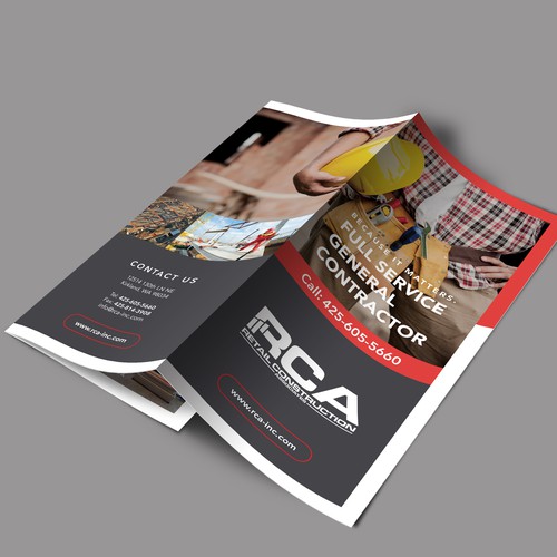Trifold brochure