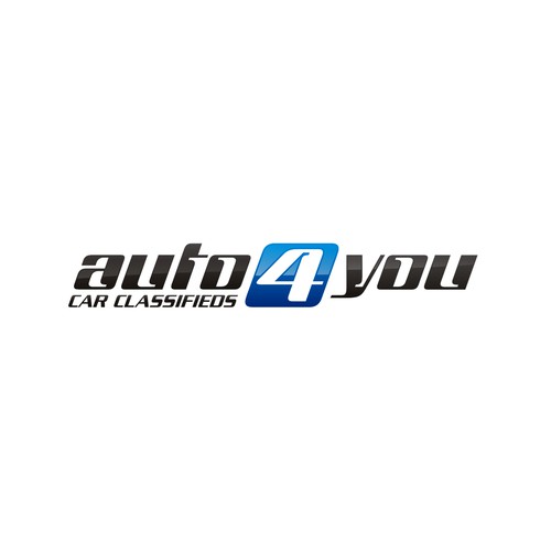 sporty logo for auto4you.co.uk