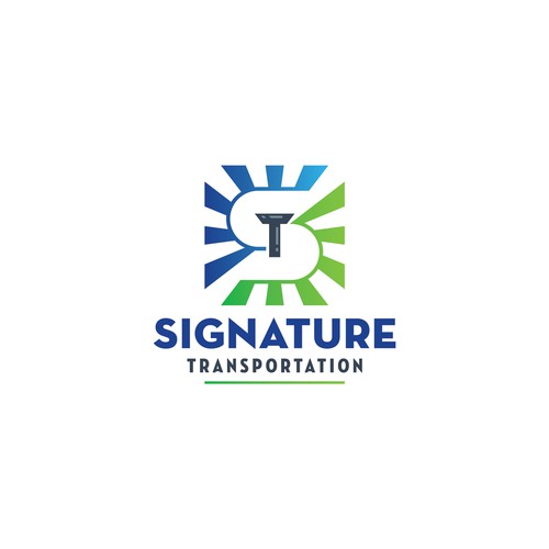 ST Letter Logo Concept