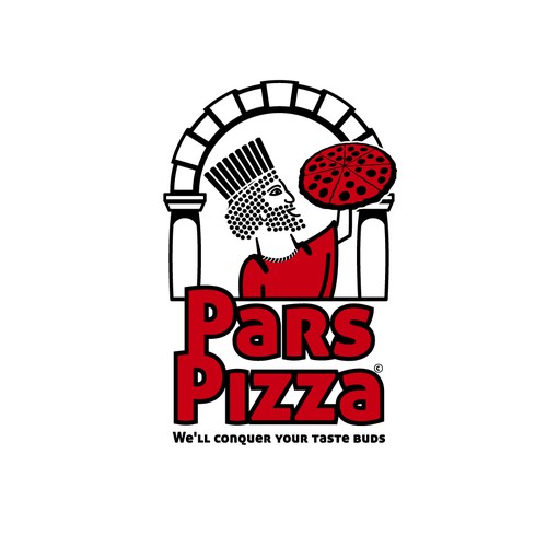 Pizza shop logo