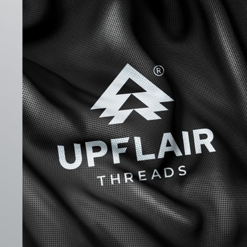Up Flair Threads logo design
