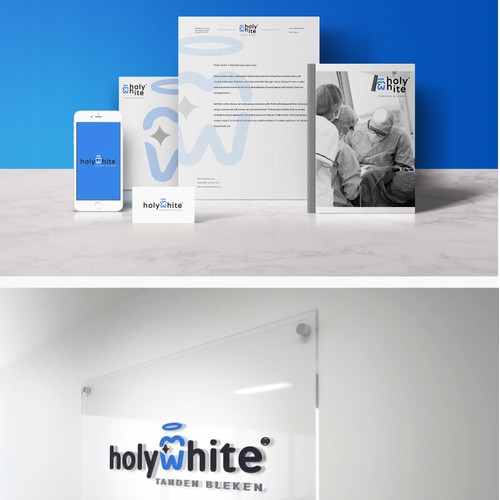Smart logo concept for HolyWhite Conntest