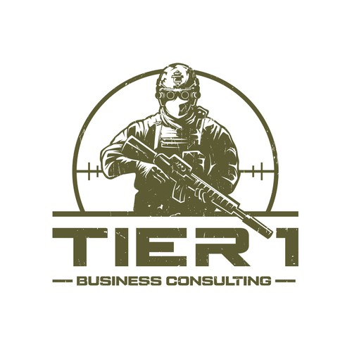 Powerful logo for TIER 1 Business Consulting