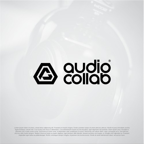 Logo design for AudioCollab - first audiobook narrator talent management company