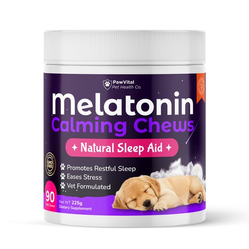 Label Design for Dog Supplement