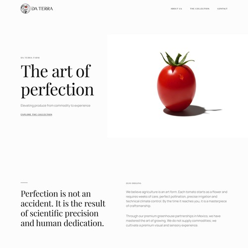 Cultivating Perfection