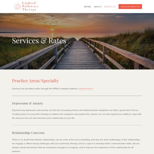 Lighted Pathways Therapy Update
