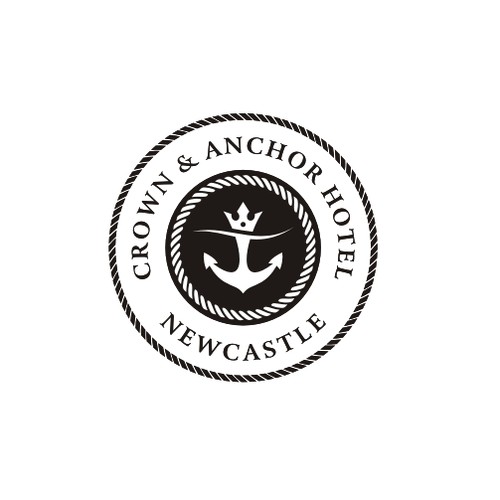 Design hotel logo for Crown & Anchor