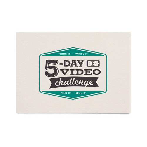 Final logo for the 5-Day Video Challenge