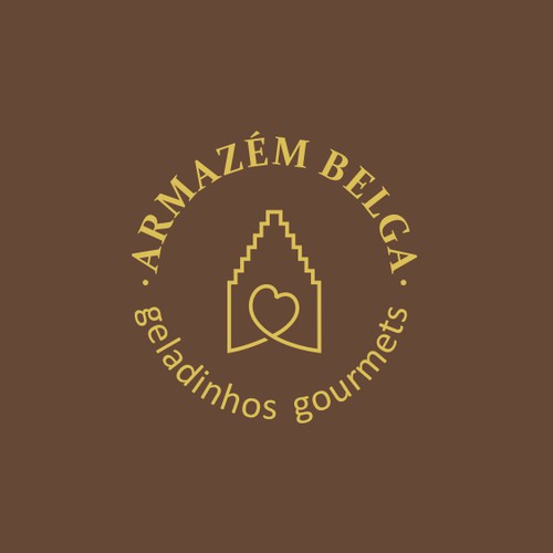 Logo concept for Belgian chocolate shop