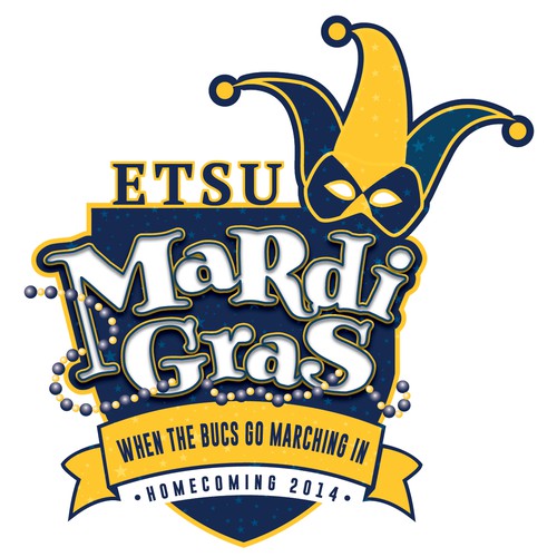 University "Mardi Gras" Homecoming Logo Contest