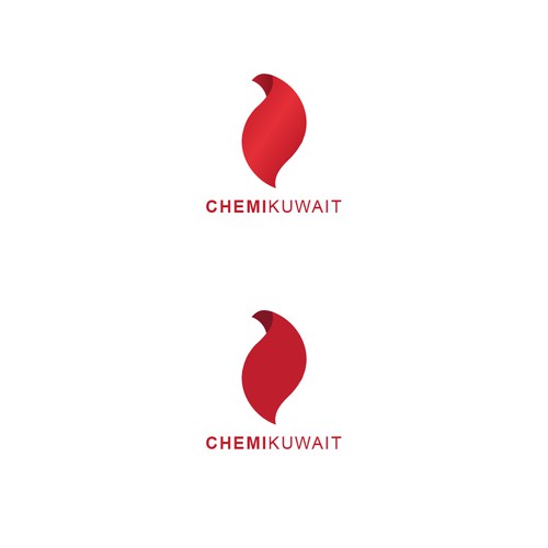Flame logo for petrochemical manufacturing company