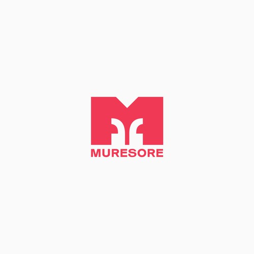 Minimalistic logo for a bookstore