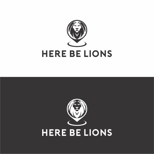 here be lions logo