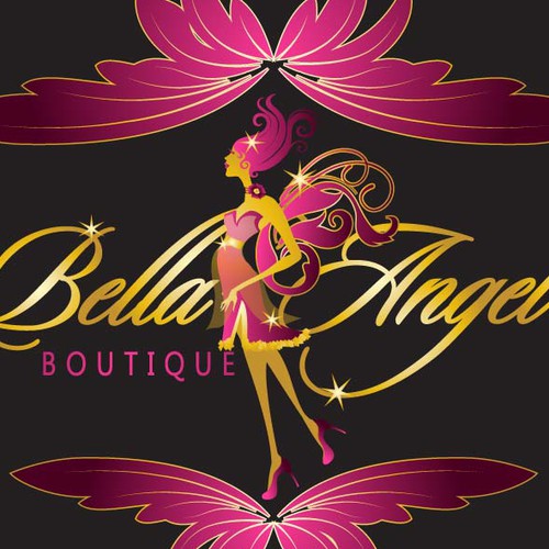 logo for Bella Angel boutique