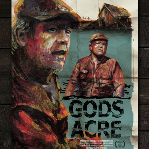 Gods Acre  POSTER- short film about native american man and climate change