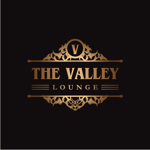 Logo for a private Cigar Lounge The Valley