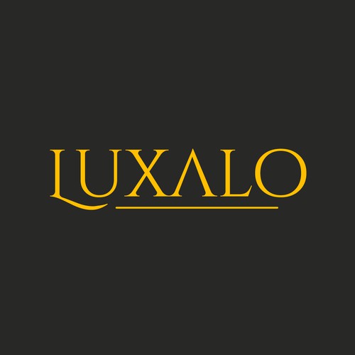 luxury logotype design concept
