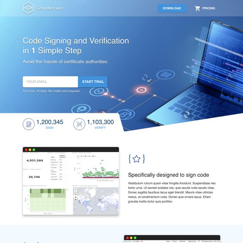 Landing Page