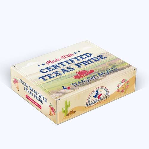 Texas Products Gift Box for Texas gift business